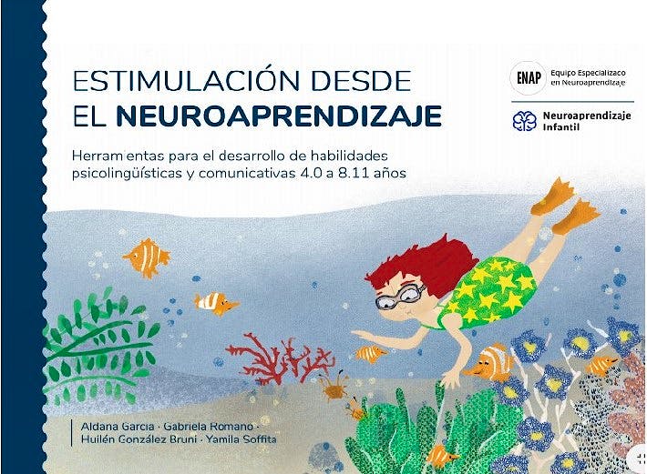Portada del libro 9789878674292 Estimulación desde el Neuroaprendizaje. Herramientas para el Desarrollo de Habilidades Psicolingüisticas y Comunicativas 4.0 a 8.11 Años