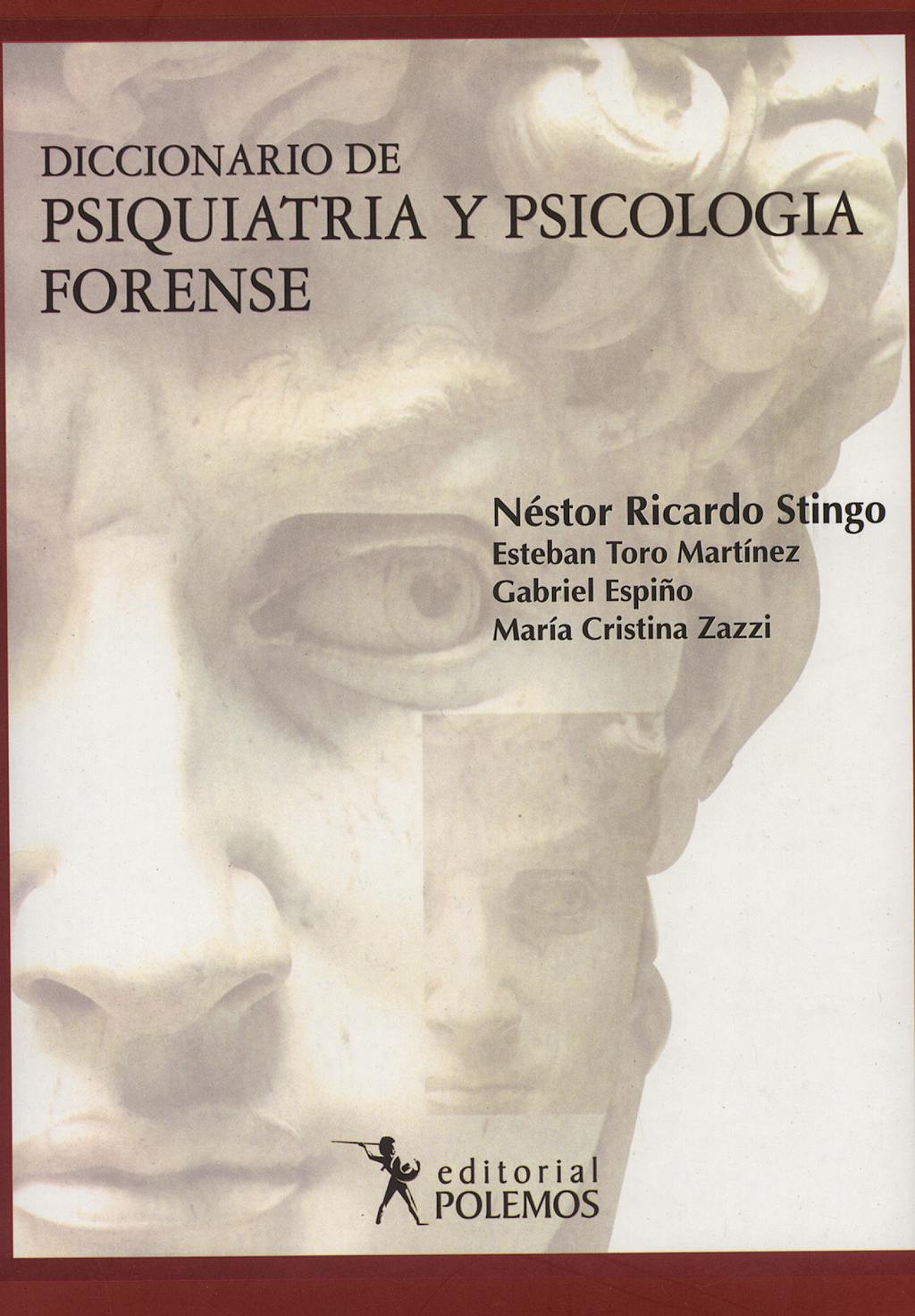 Portada del libro 9789879165737 Diccionario de Psiquiatria y Psicologia Forense