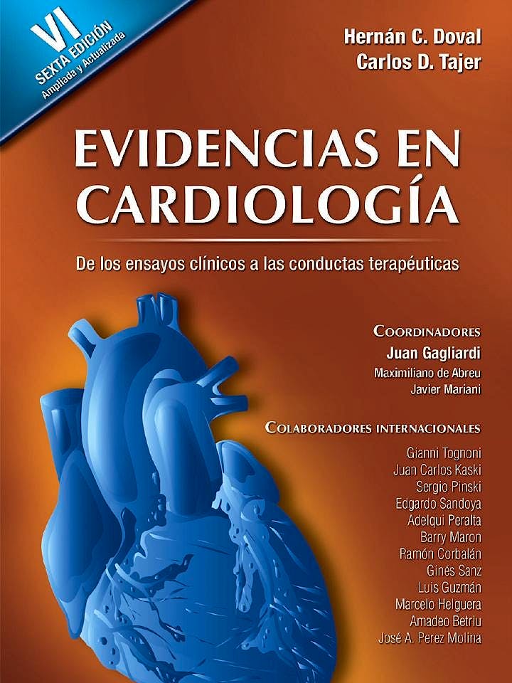 Portada del libro 9789879838853 Evidencias en Cardiologia + Manual de Ensayos Clinicos y Estadistica, 2 Vols.