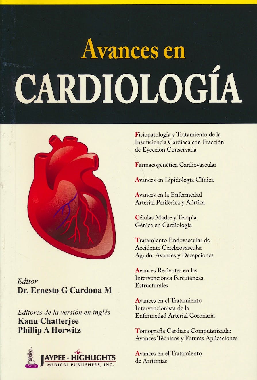 Avances En Cardiología: 9789962678793: Chatterjee, K. — Horwitz, P ...