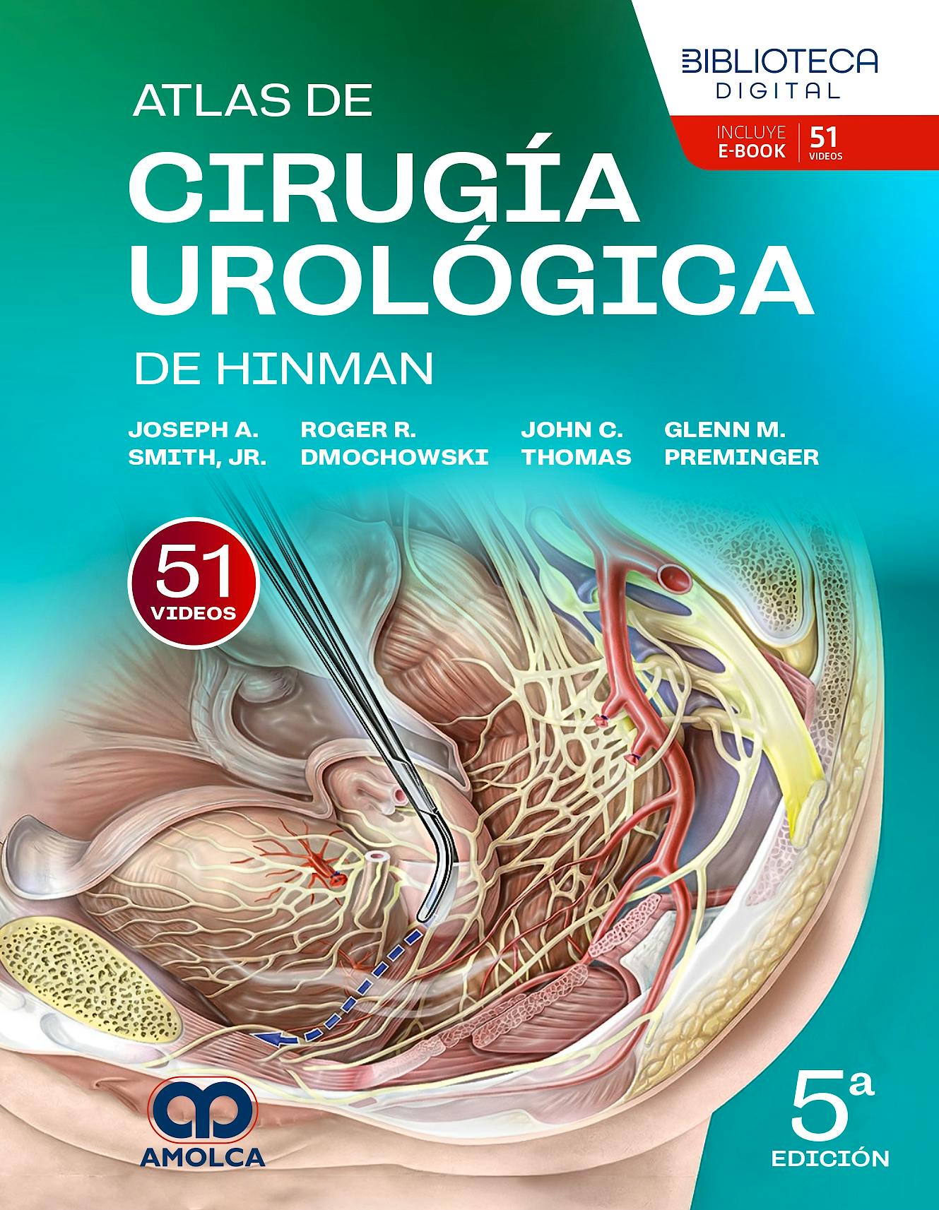 Portada del libro 9789962748694 Atlas de Cirugía Urológica de HINMAN