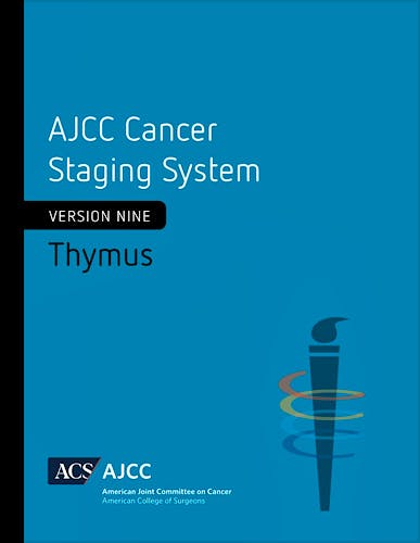 Portada del libro 9798302765239 AJCC Cancer Staging System. Thymus. Version 9